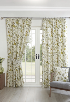 Grove Pencil Pleat, Fennel - Ready Made Curtains